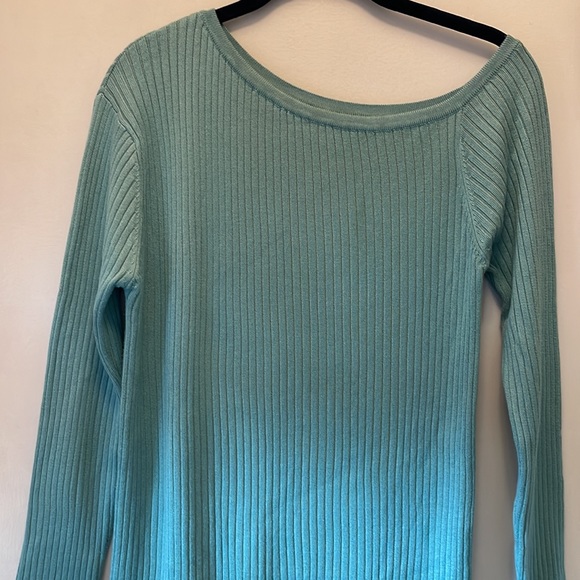 Fashion Nova Mint Knit Dress Medium - Picture 5 of 8